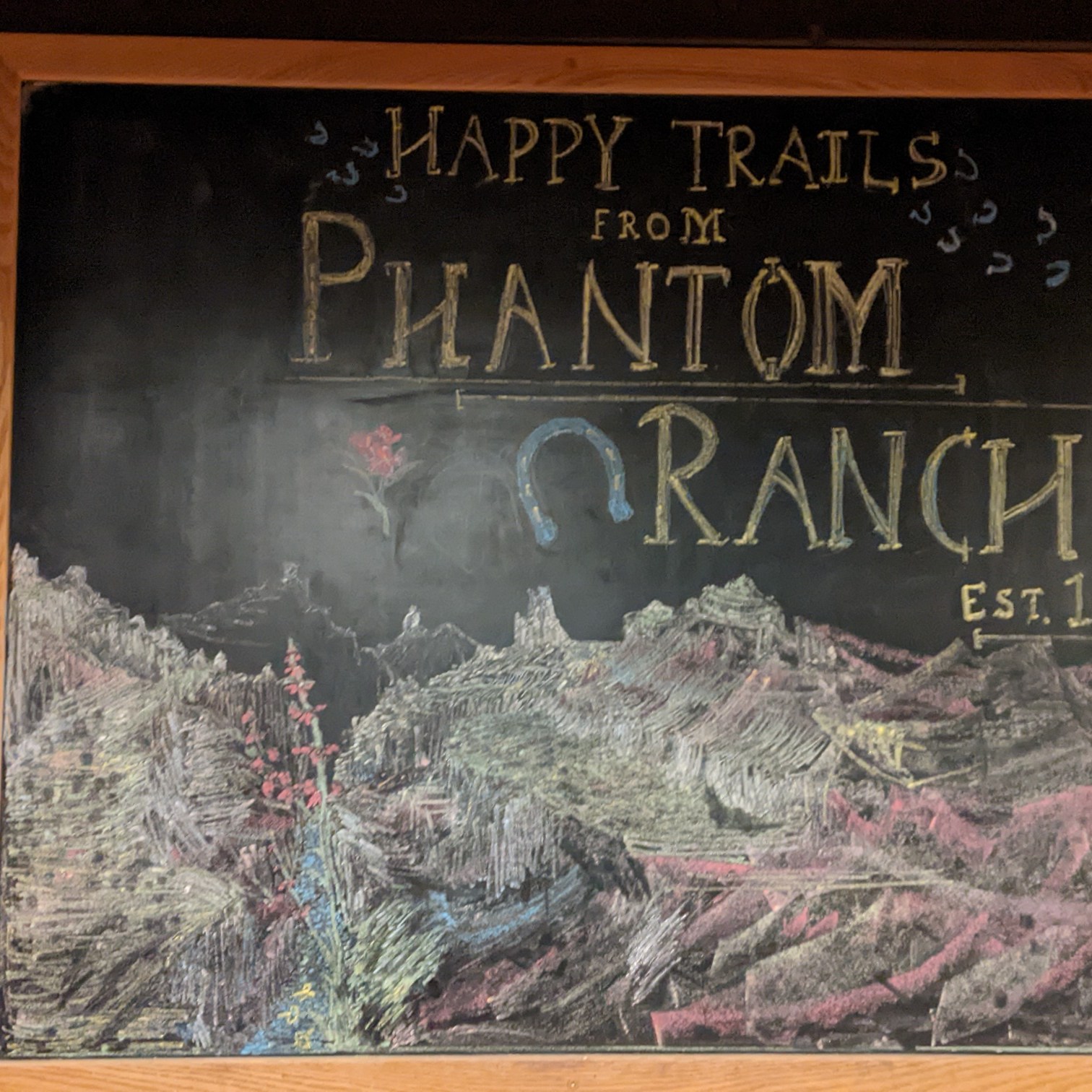 phantom ranch art by employee
