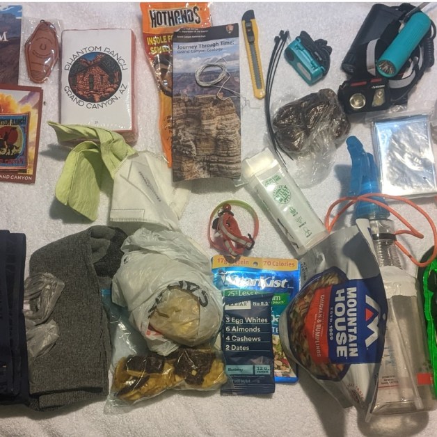 post hike pack 13.4 lbs